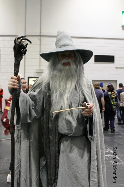 Gandalf cosplayer